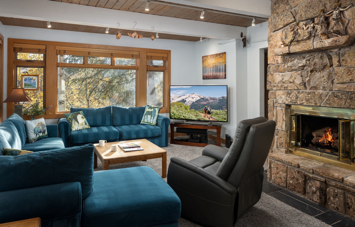 Living with Fireplace