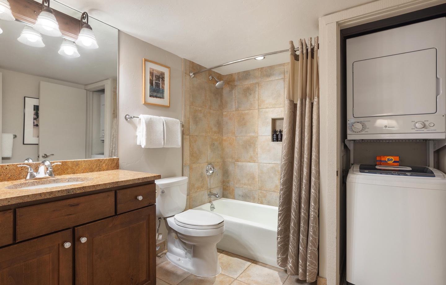 Primary Bathroom with Laundry