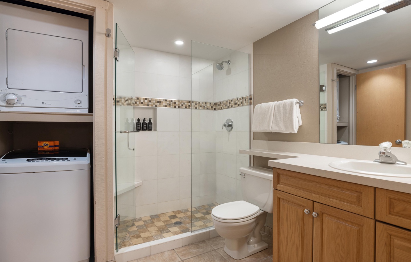 Primary Bathroom with Laundry