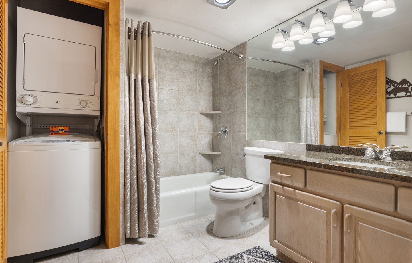 Primary Bathroom with Laundry