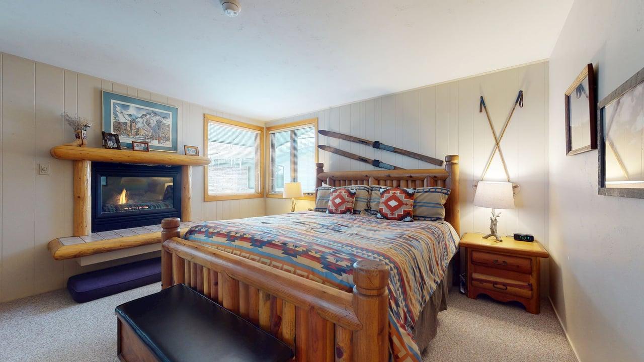 Primary Bedroom with Fireplace