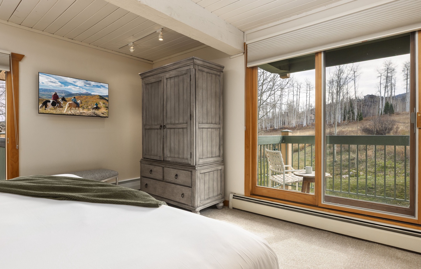 Primary Bedroom with Private Balcony