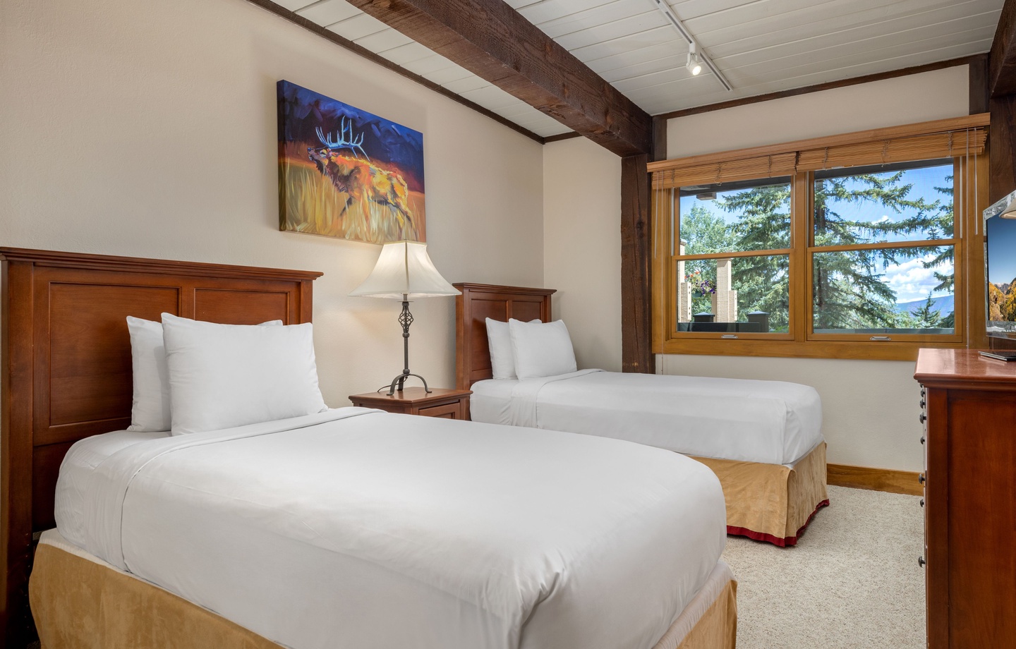Bedroom with Two twins