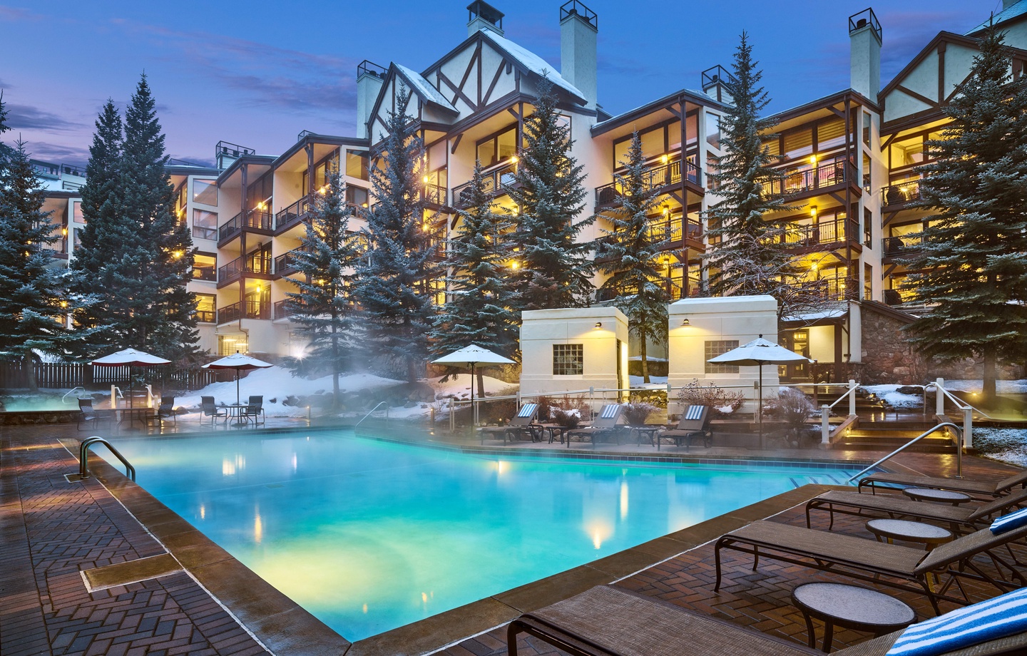 Pool in Winter