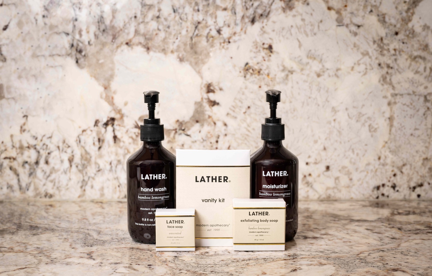 Lather Bathroom Amenities