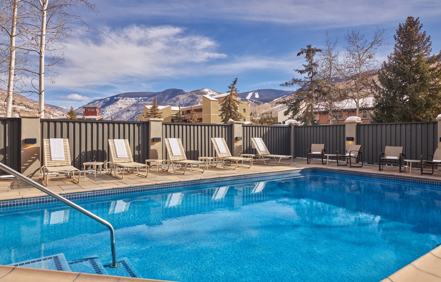 Westwind Pool in Winter