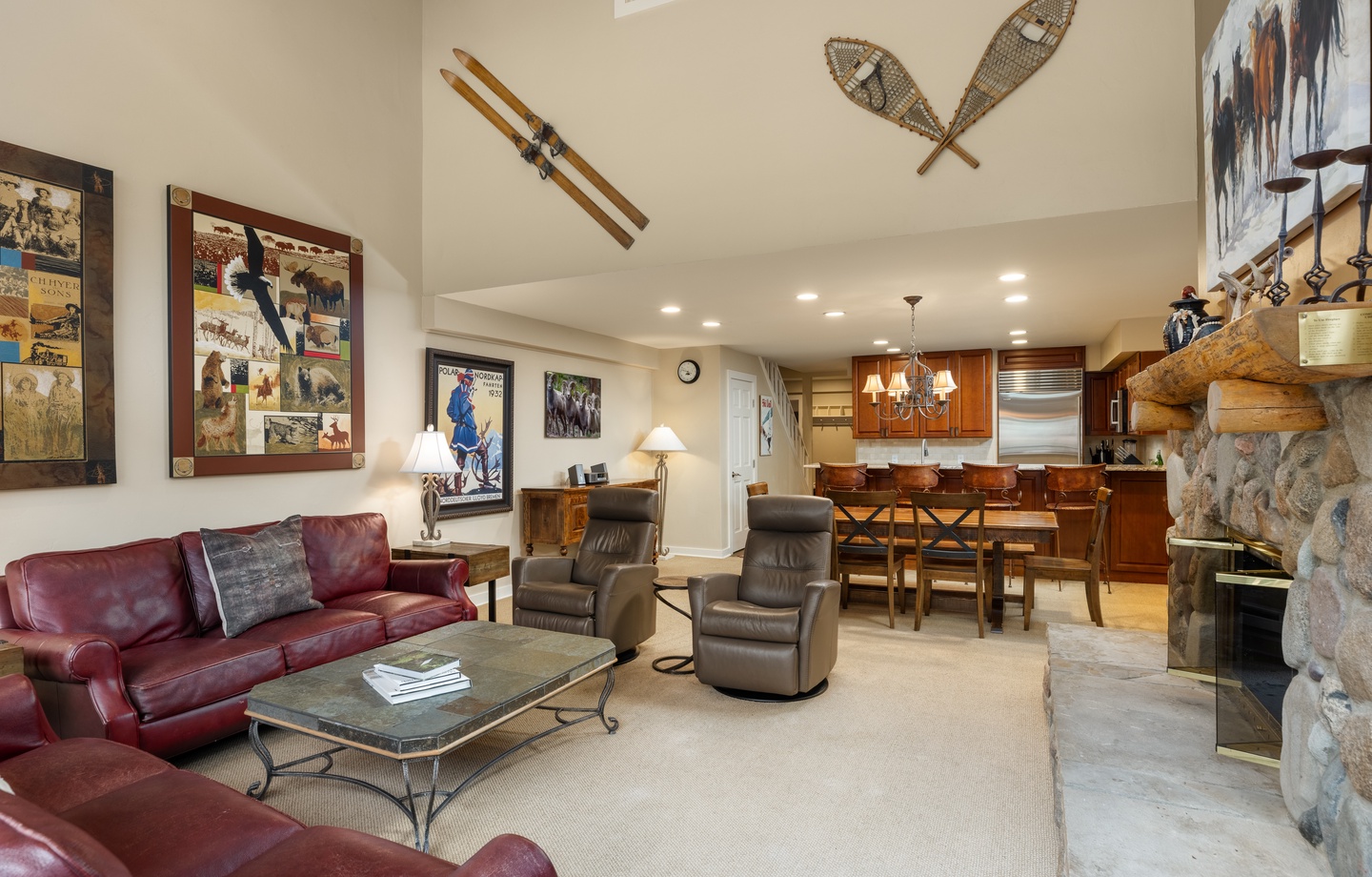 Living Room and Kitchen