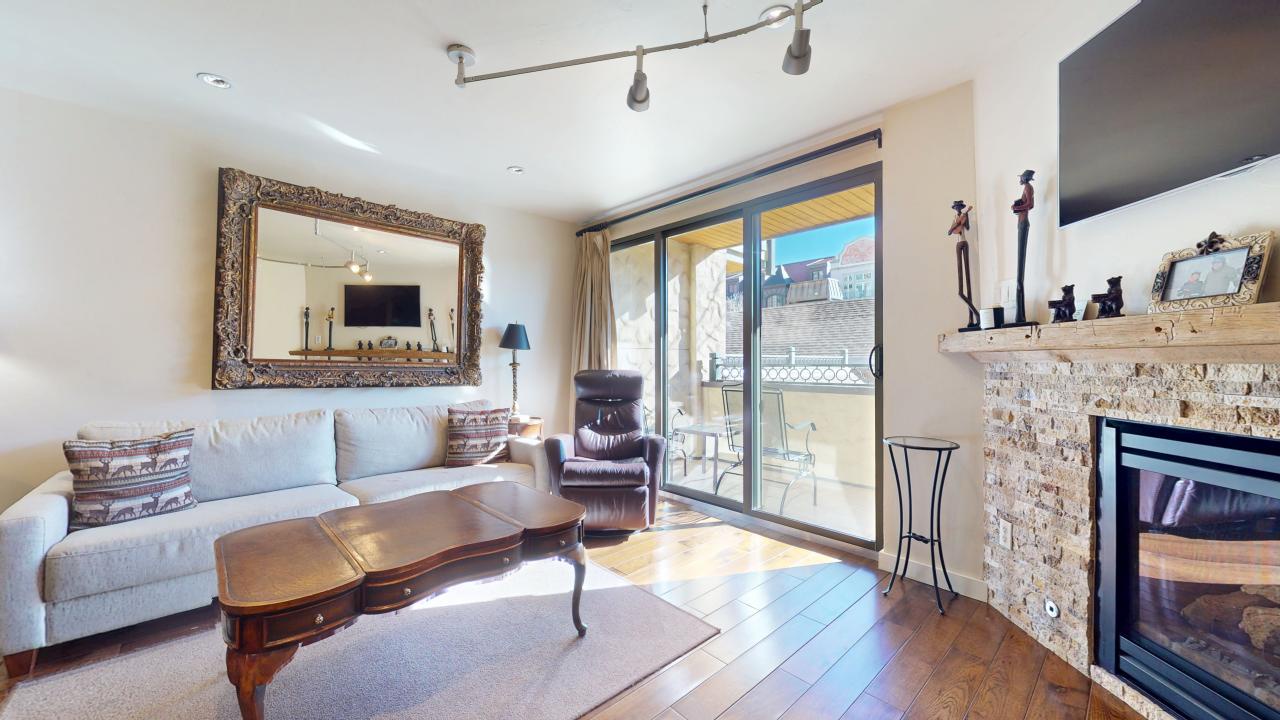 Living Room with Sofa Sleeper