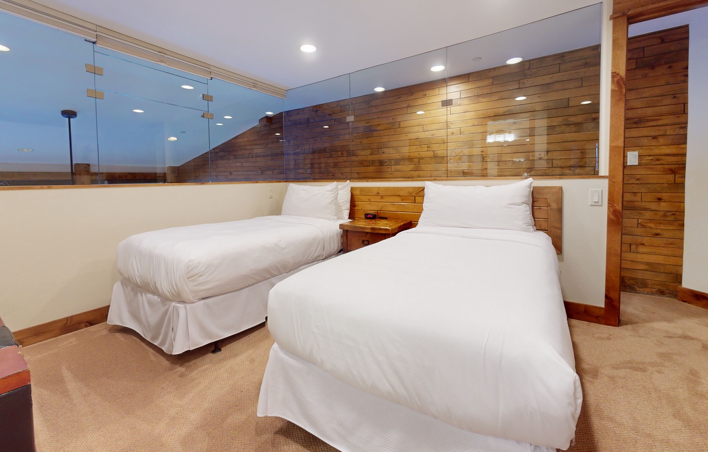 Loft with Twin Bedding