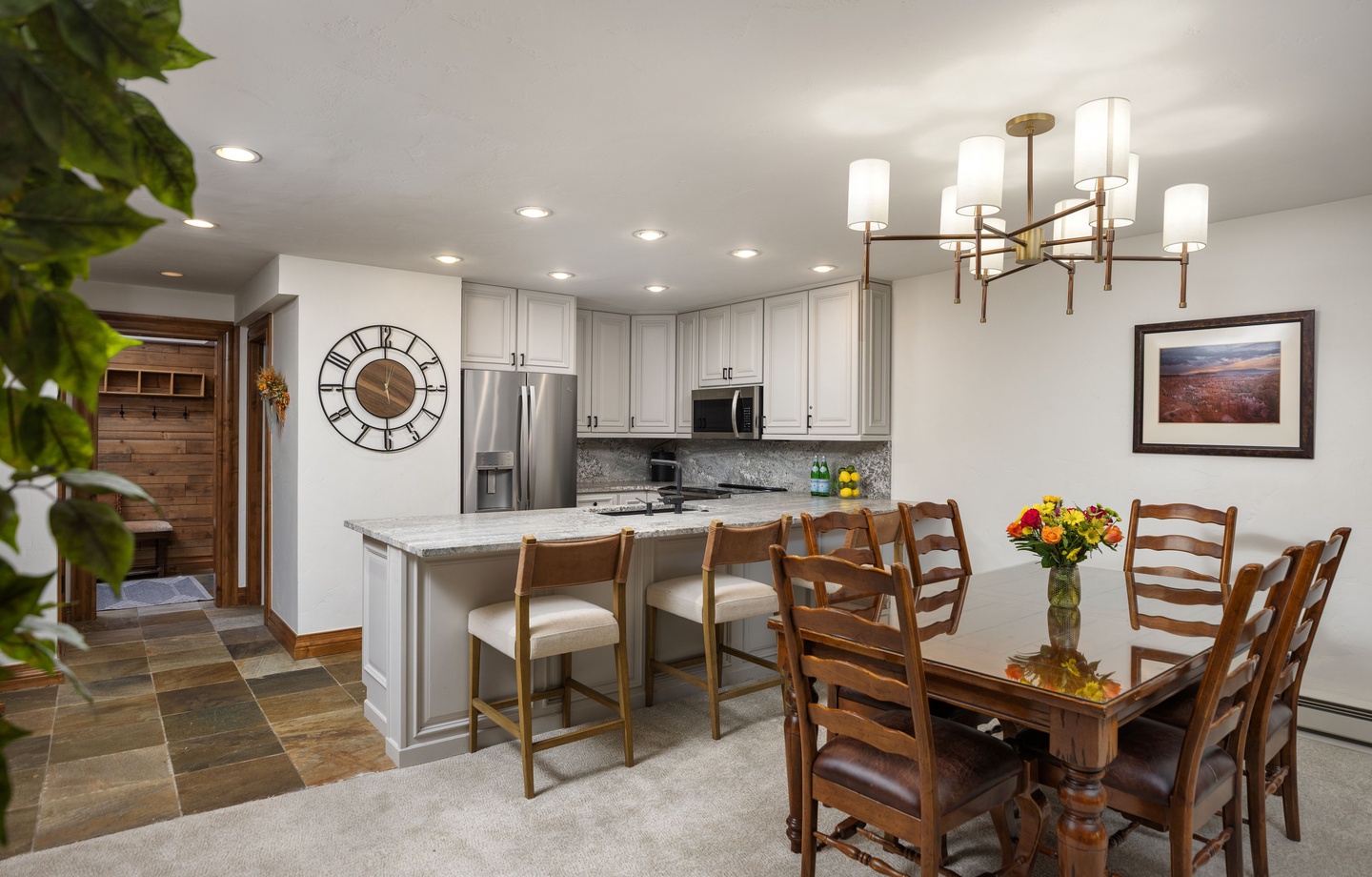 Kitchen and Dining Area