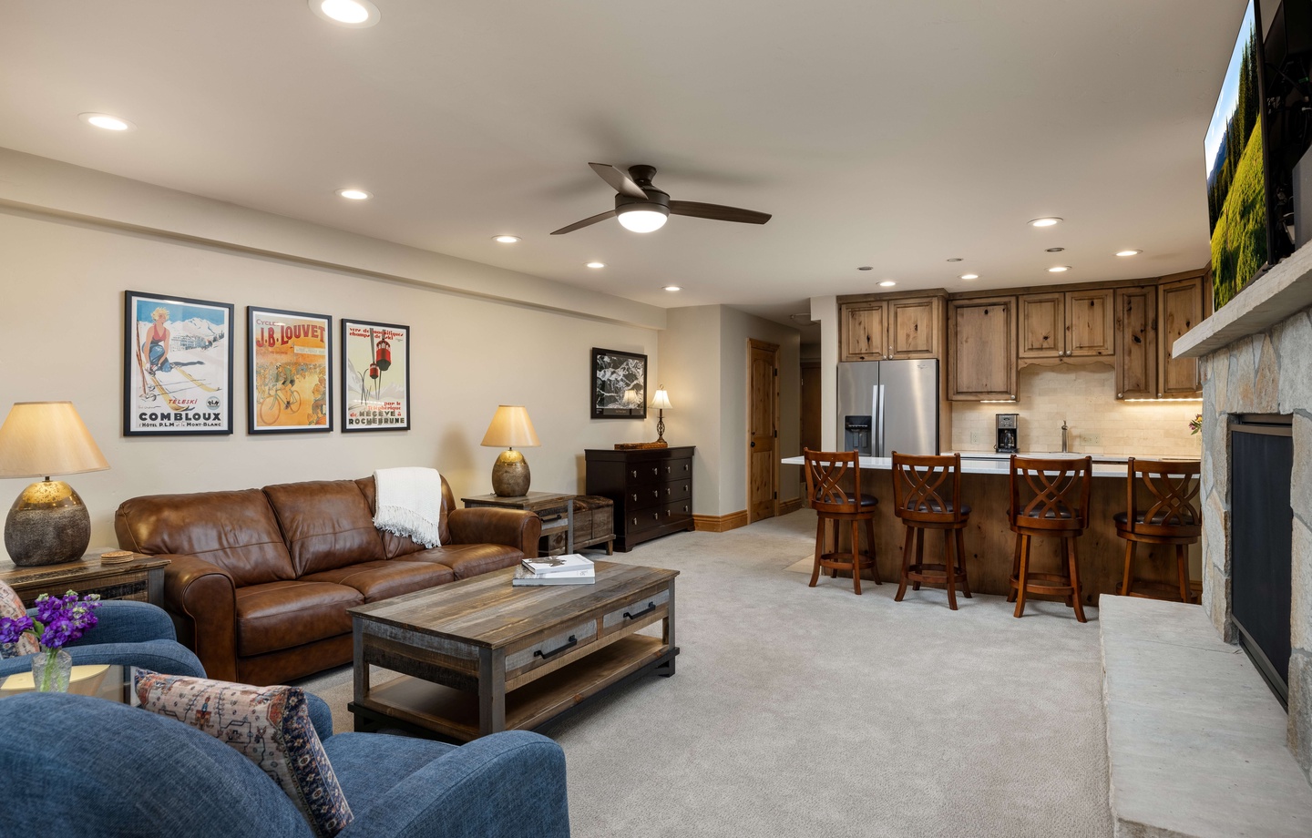 Living Room and Kitchen