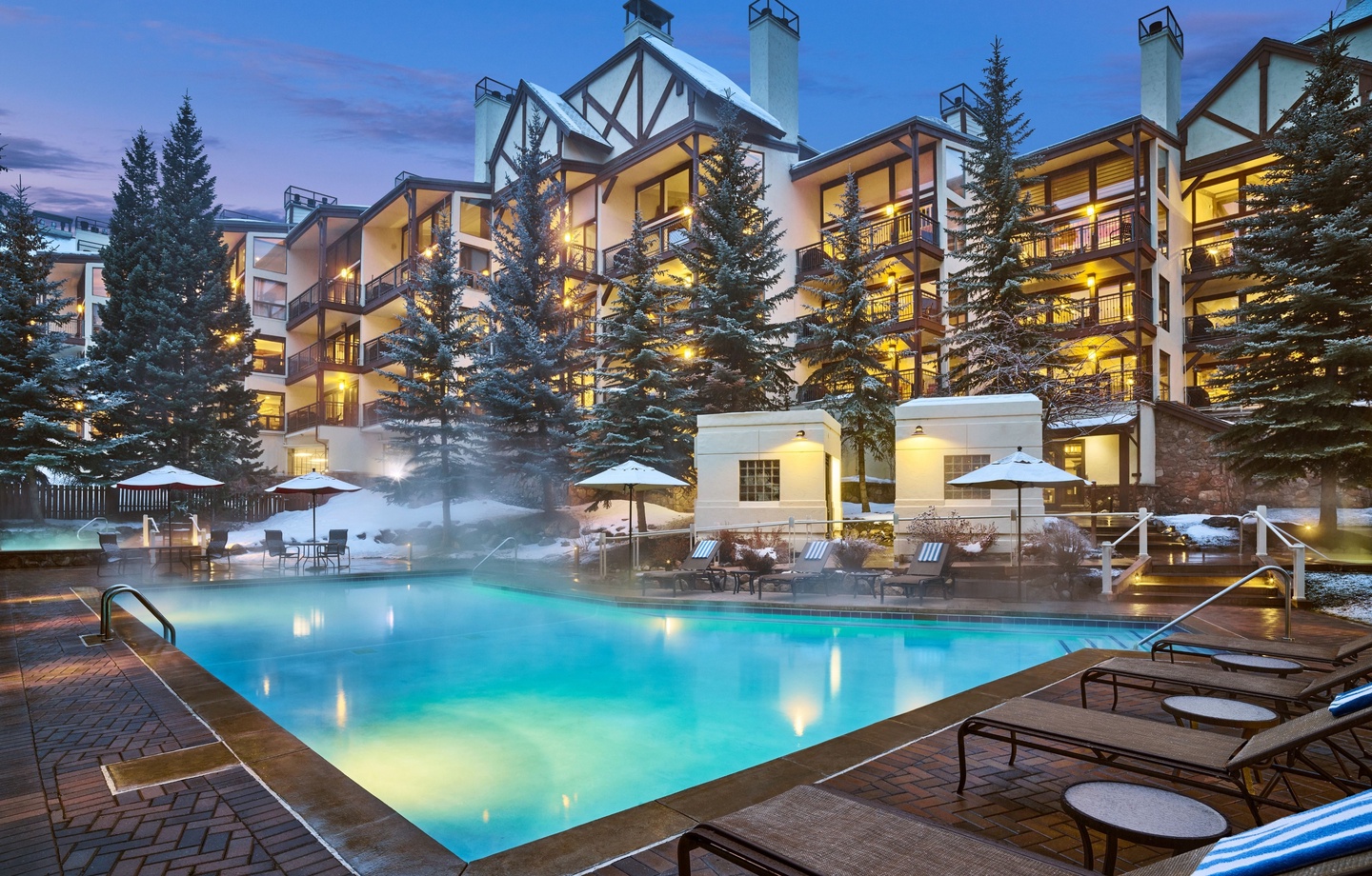 Winter Outdoor Pool