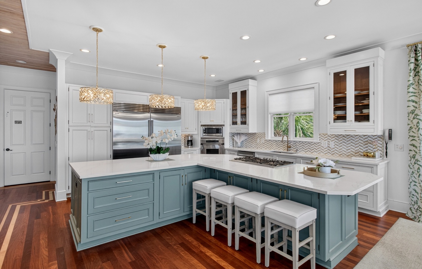 Your dream kitchen awaits with gleaming countertops, premium appliances, and a welcoming island perfect for morning coffee or evening meals.