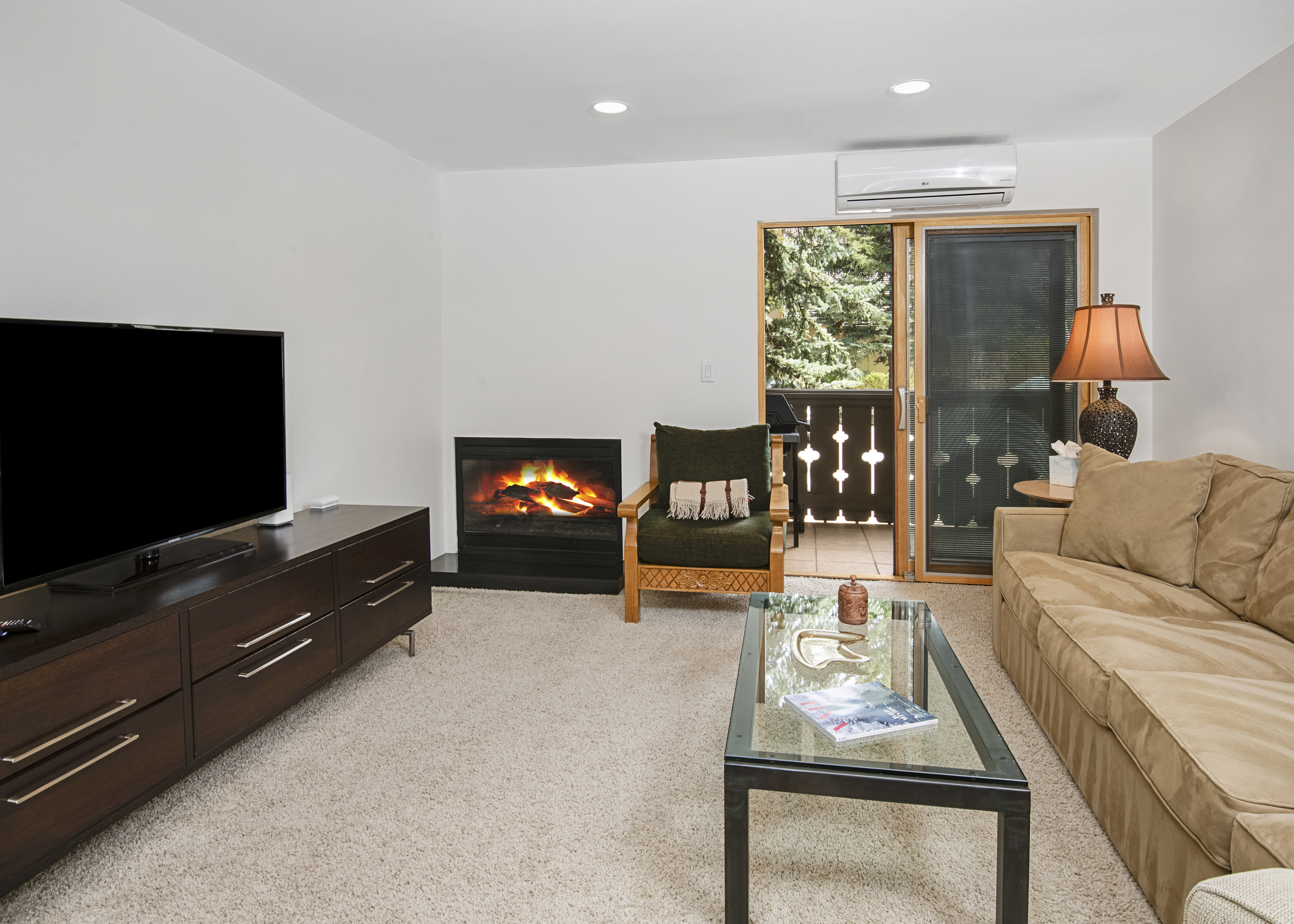 Living Room w/ Fireplace