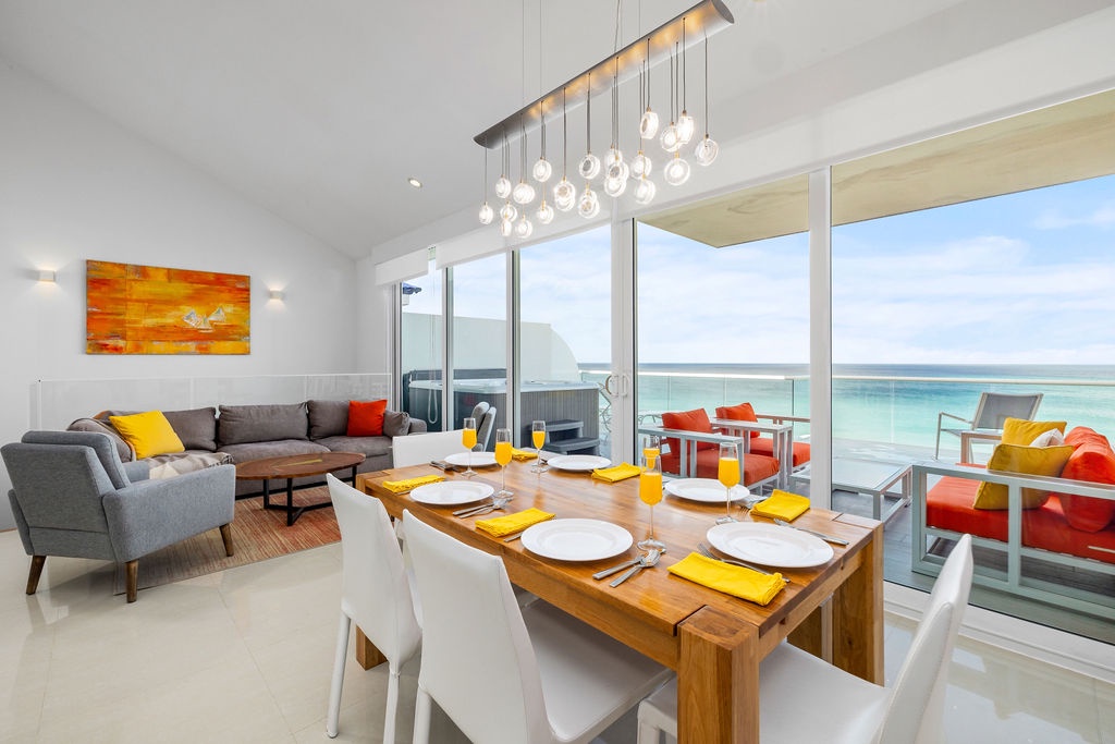 3BPH-BluePH2-2 - Aruba Family Friendly Oceanview PH with Hot Tub