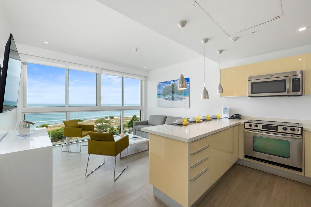 1BSTD-Blue633 - Sea Forever, just enjoy, 1 BDR Condo Blue-633