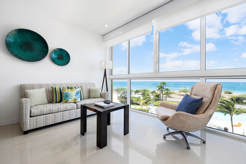 1BS-Blue422 - Very Relaxing and Mellow Ocean View Condo for 4.