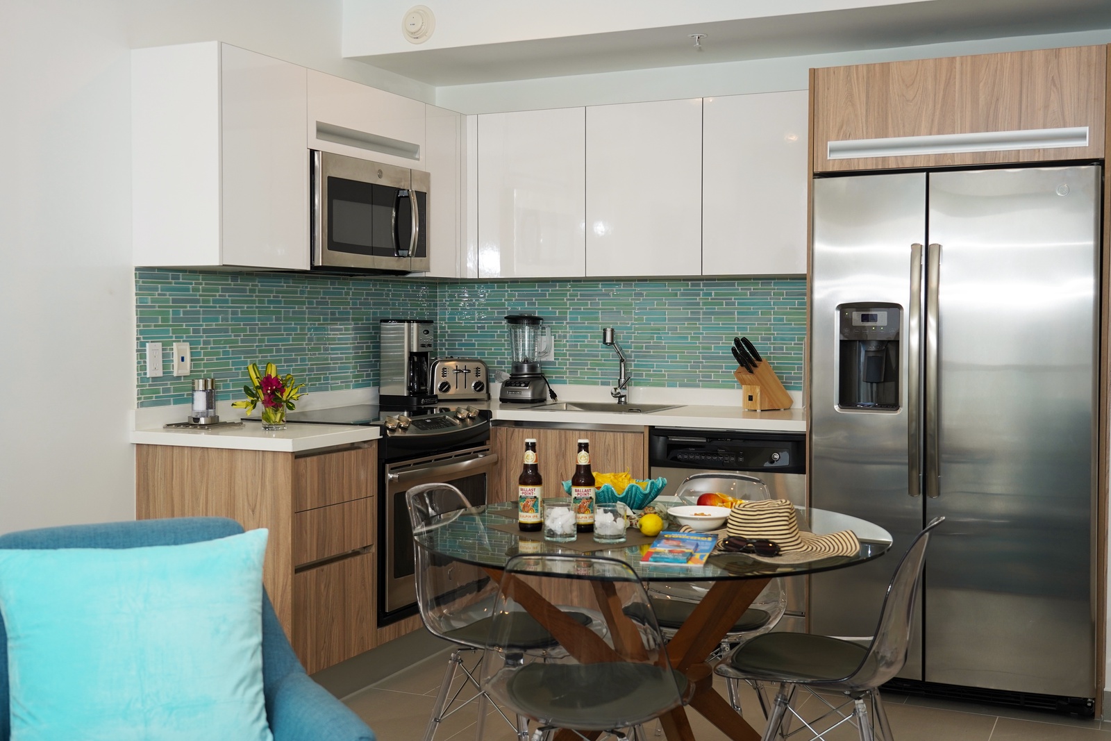 Kitchen and Dining Area