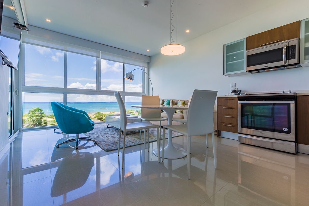 Dining and living room