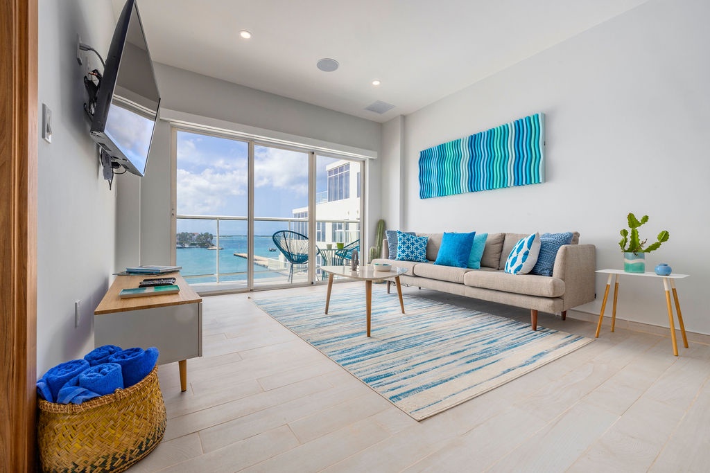 HH-2Bdr510 - Luxury Oceanfront Modern apartment in Aruba