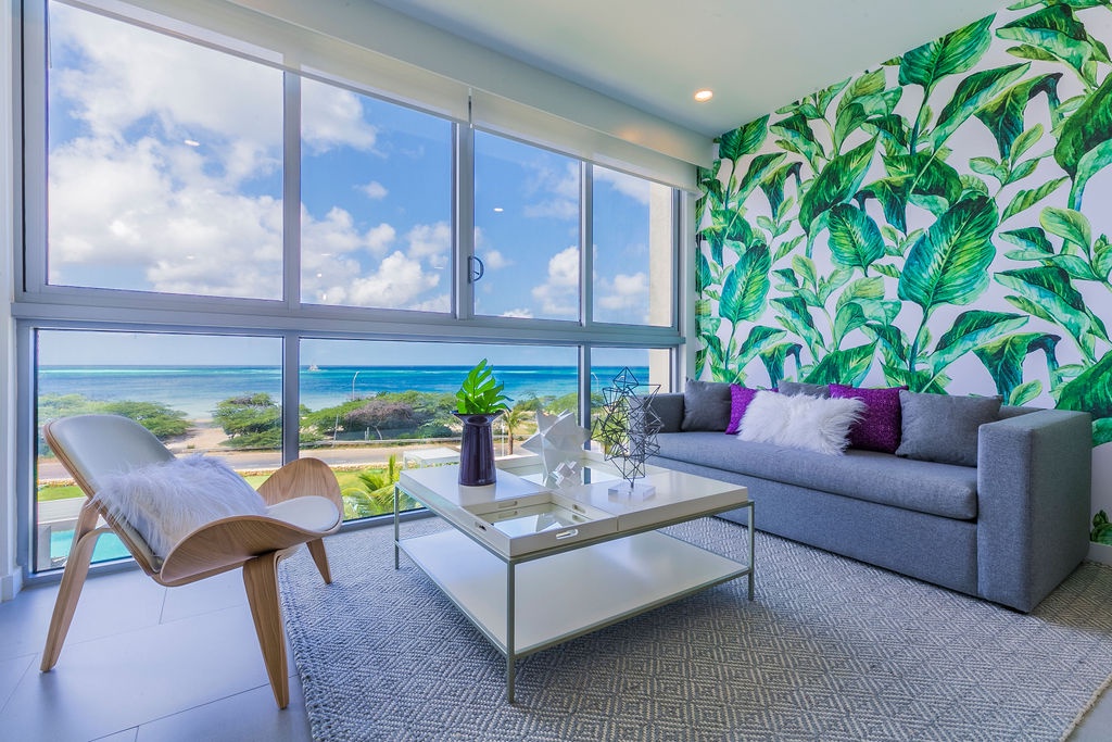 2BS-Azure313 - Imagine yourself in this Tropical Ocean-view Condo