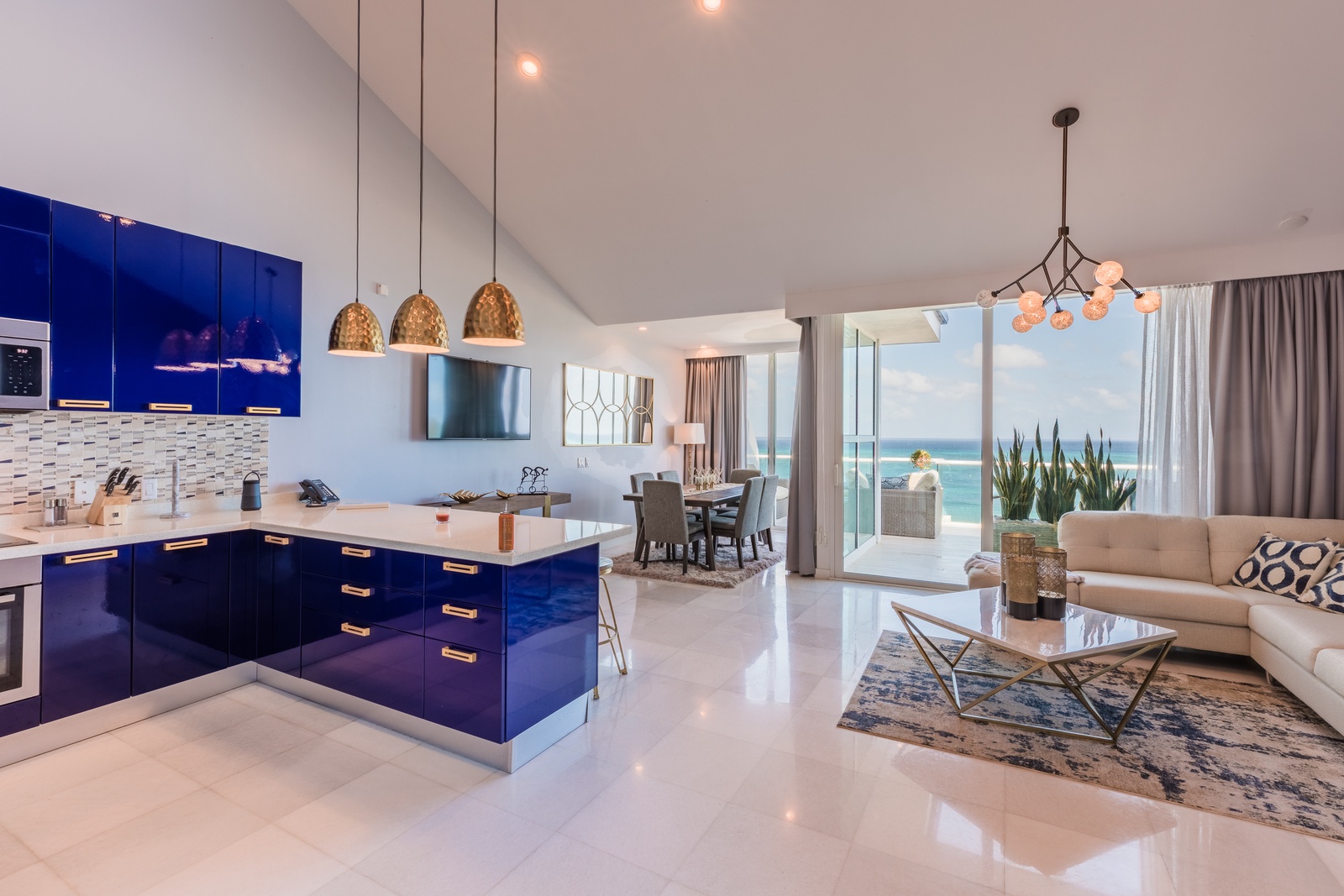 3BPH-BluePH2-3 - Endless Sunsets Ocean View 3 Bedroom Penthouse