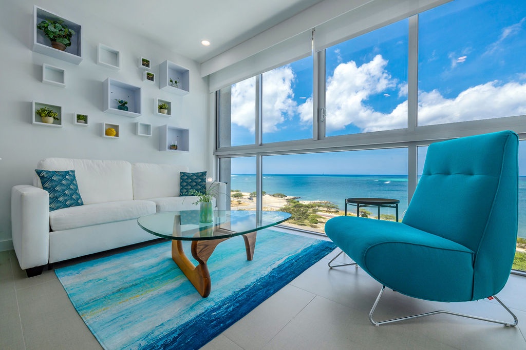 2BSD-Azure714 - Aruba's Ideal Oceanview Retreat.