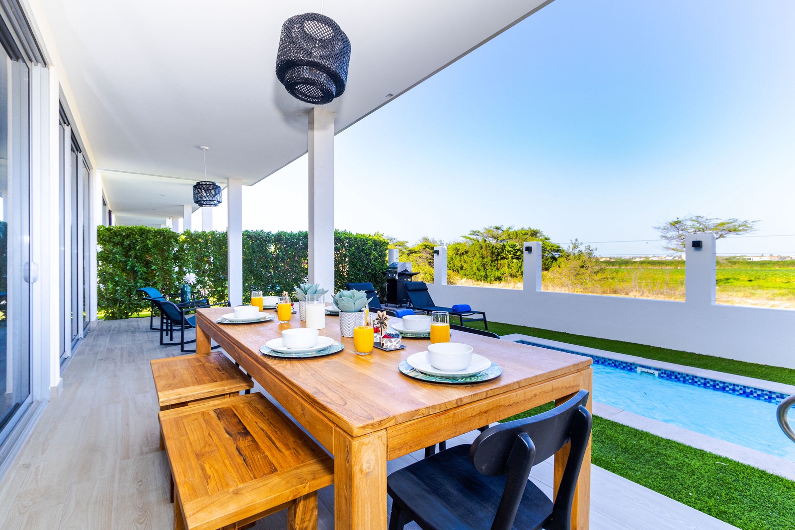 Villa2 - Chic Villa Escape Across from Eagle Beach