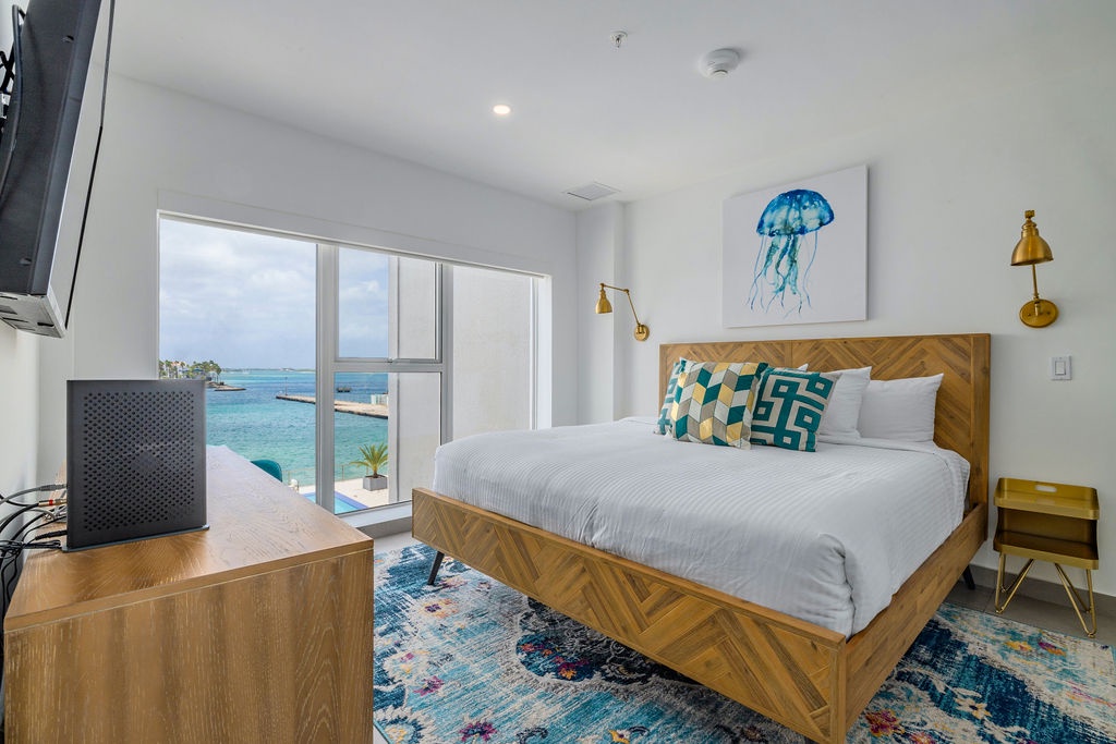 HH-2Bdr413 - NEW Modern Apartment in Oceanfront Luxury Condo in Aruba!