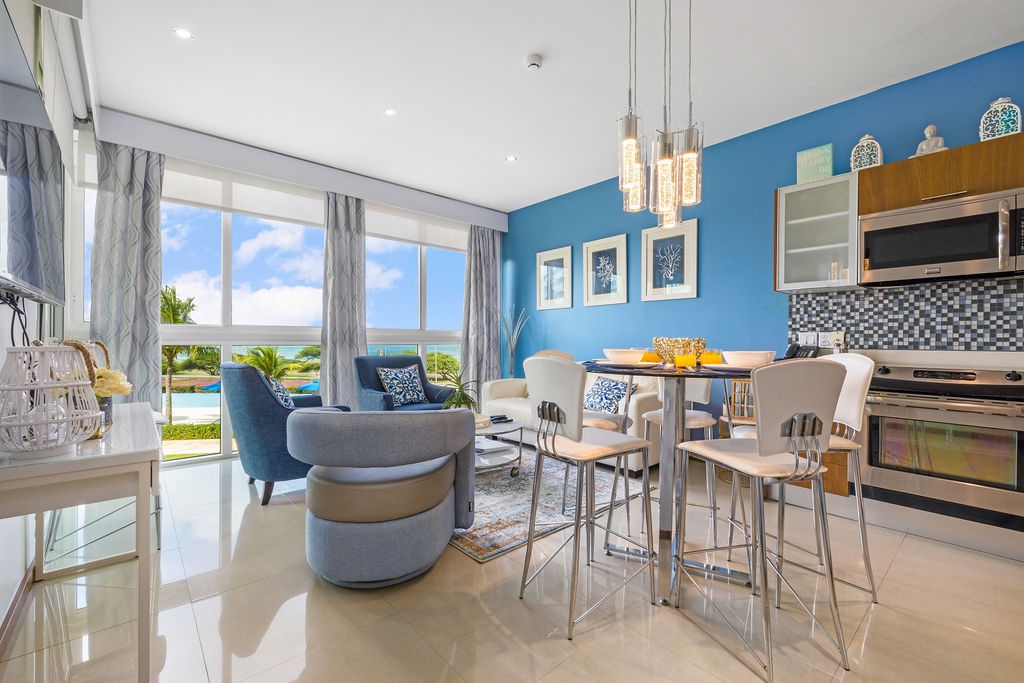 2BS-Blue215 - Happiness comes in waves, Ocean View Condo