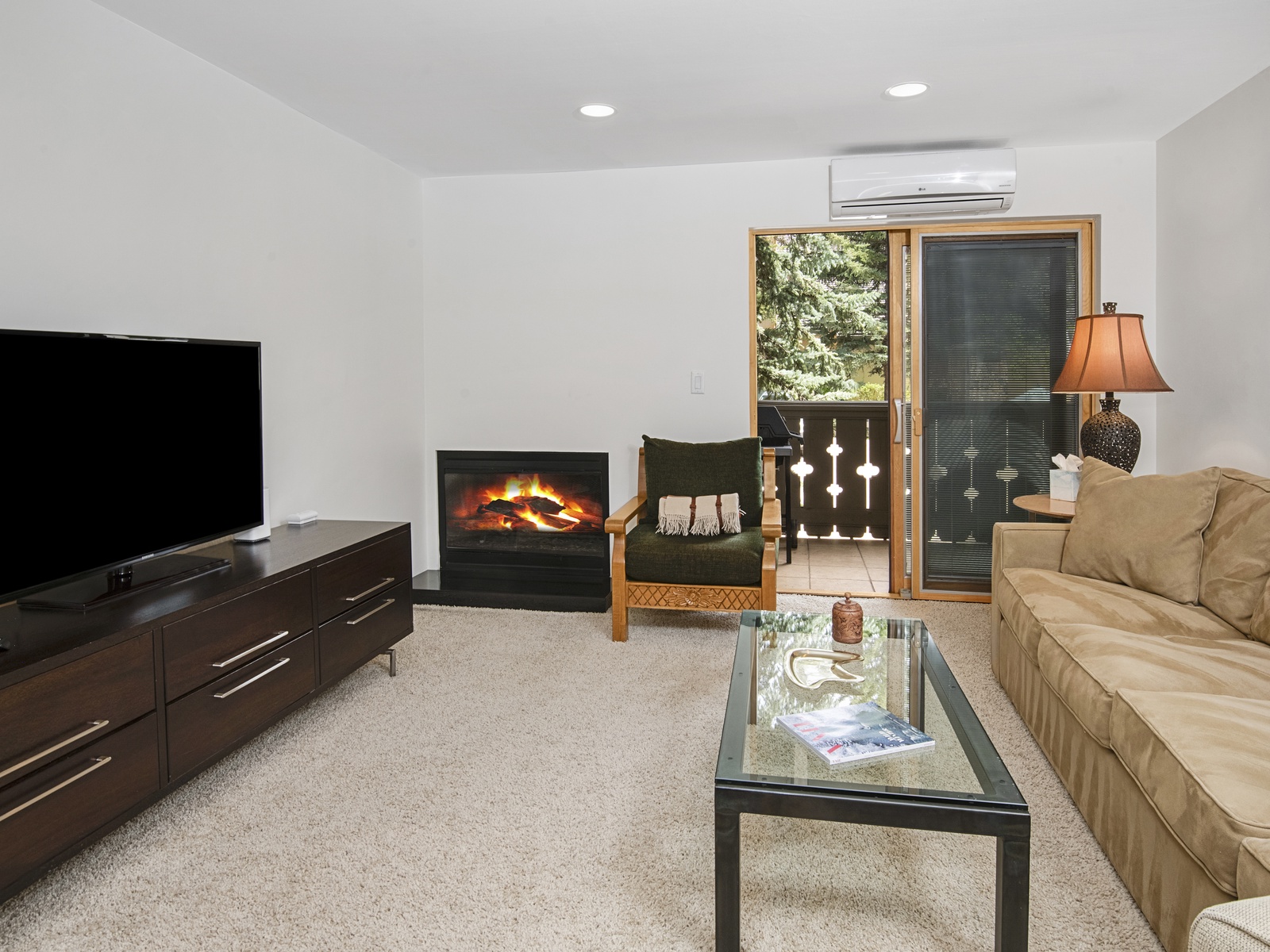 Living Room w/ Fireplace