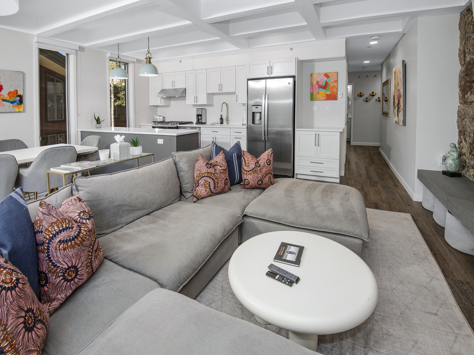 Living Room and Kitchen