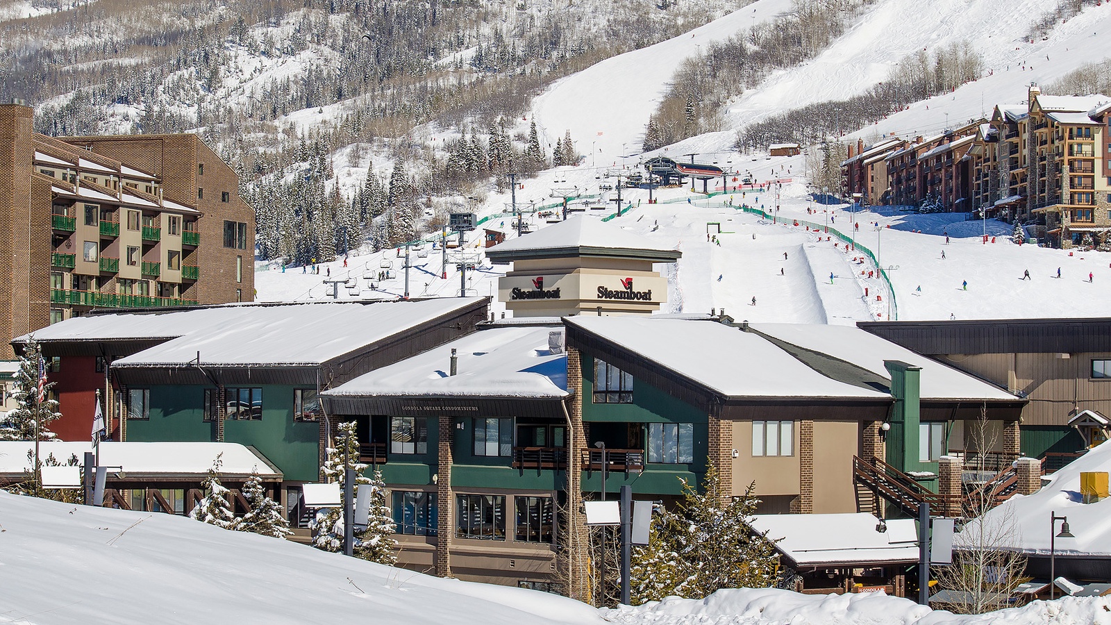 Gondola Square in Steamboat Springs