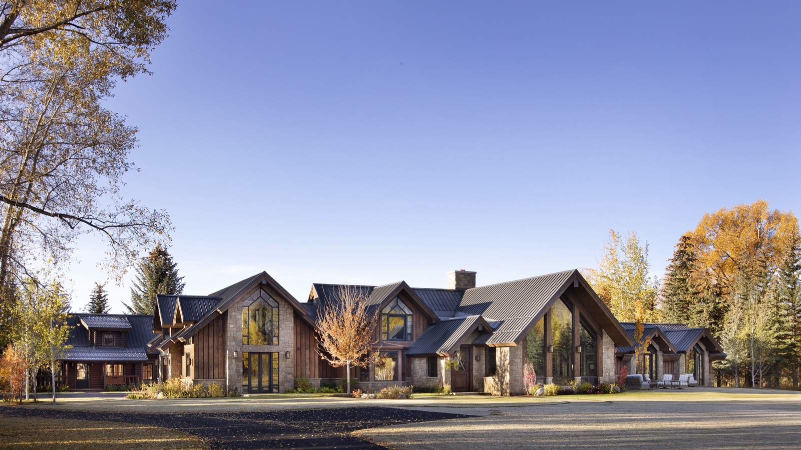 Front Exterior - Teton Haven - Jackson Hole, WY - Luxury Villa Rental