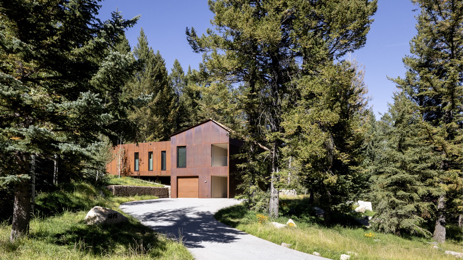 Front Exterior - Caju - Teton Village, WY - Luxury Villa Rental