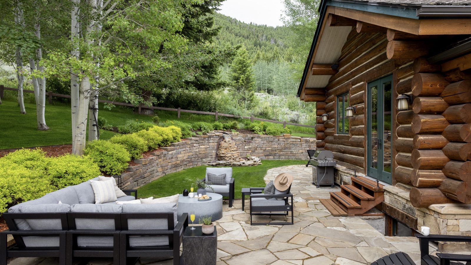 Patio - Rodeo Ridge - Jackson WY - Luxury Villa Rental