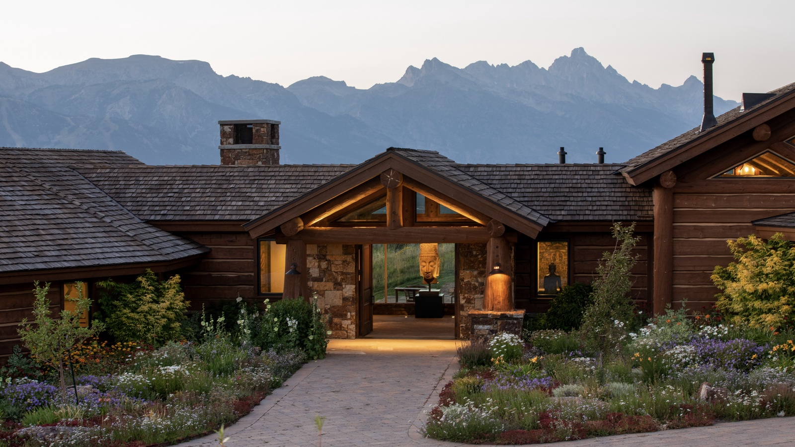 Front Exterior - Teton Perspective - Jackson, WY - Luxury Villa Rental
