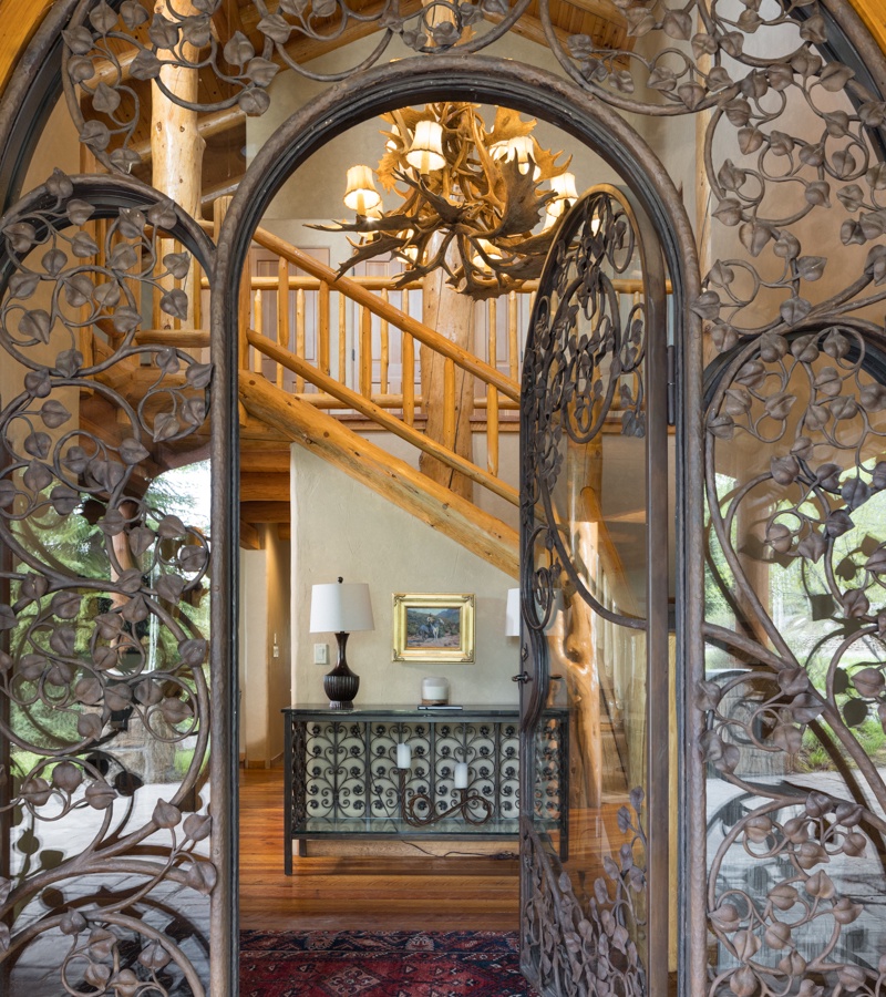 Entry - Home on the Range - Jackson Hole, WY - Luxury Villa Rental