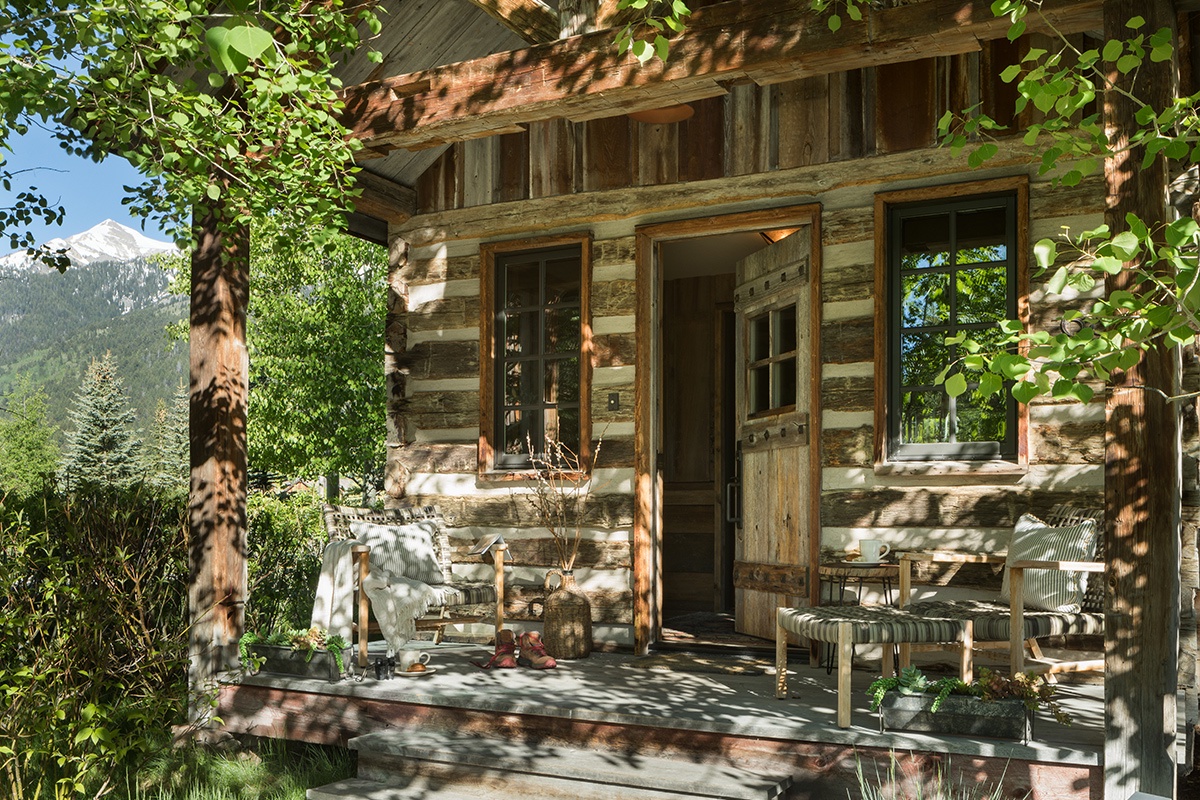 Front Door - Shooting Star Cabin 02 - Teton Village, WY - Luxury Villa Rental