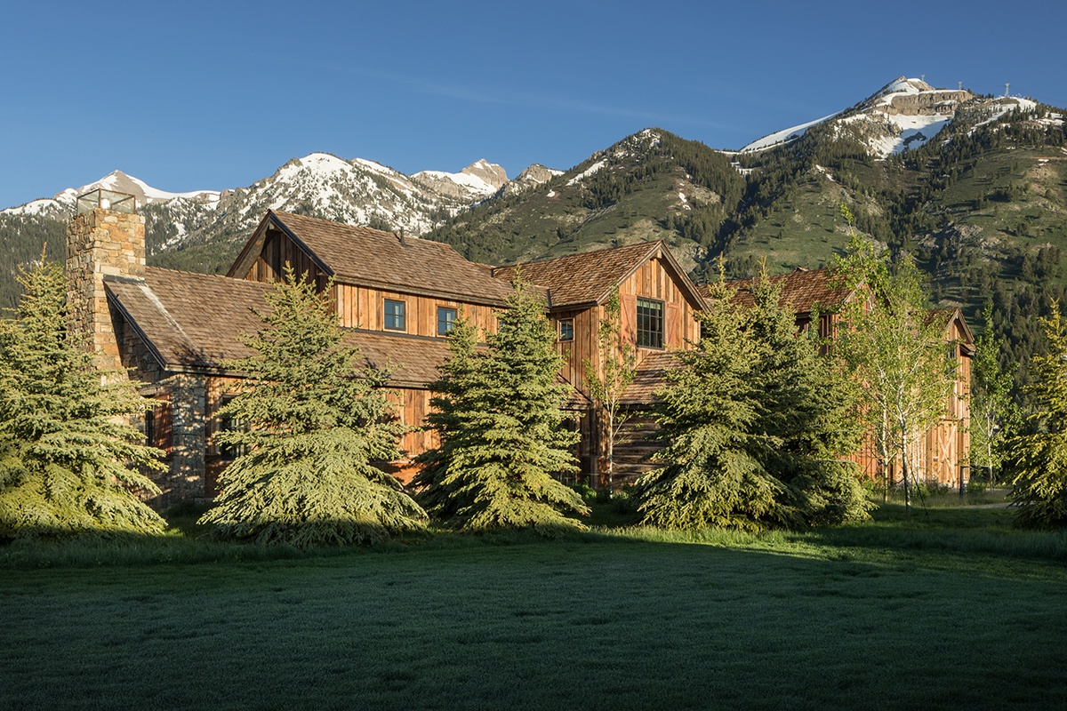 Front Exterior - Four Pines 12 - Teton Village, WY - Luxury Villa Rental