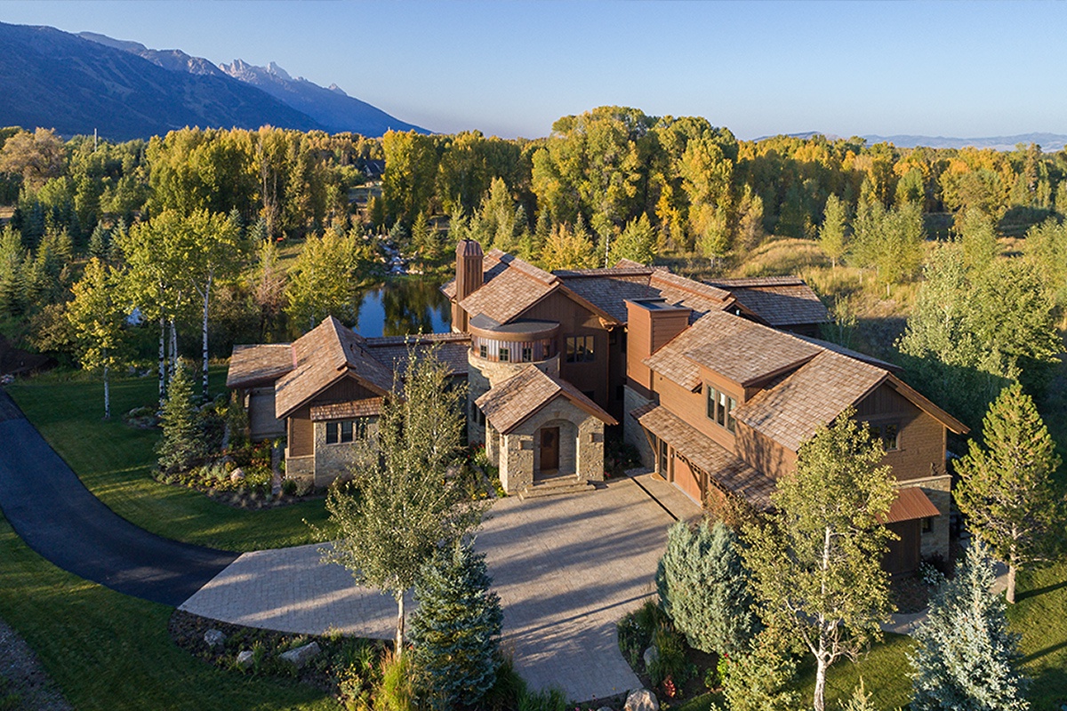Chateau on the West Bank - Jackson Hole, WY -  Luxury Villa Rental