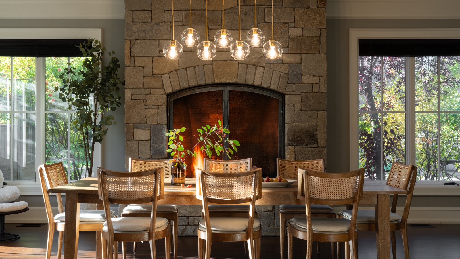 Dining Table - Smoky Hollow - Jackson, WY - Luxury Villa Rental