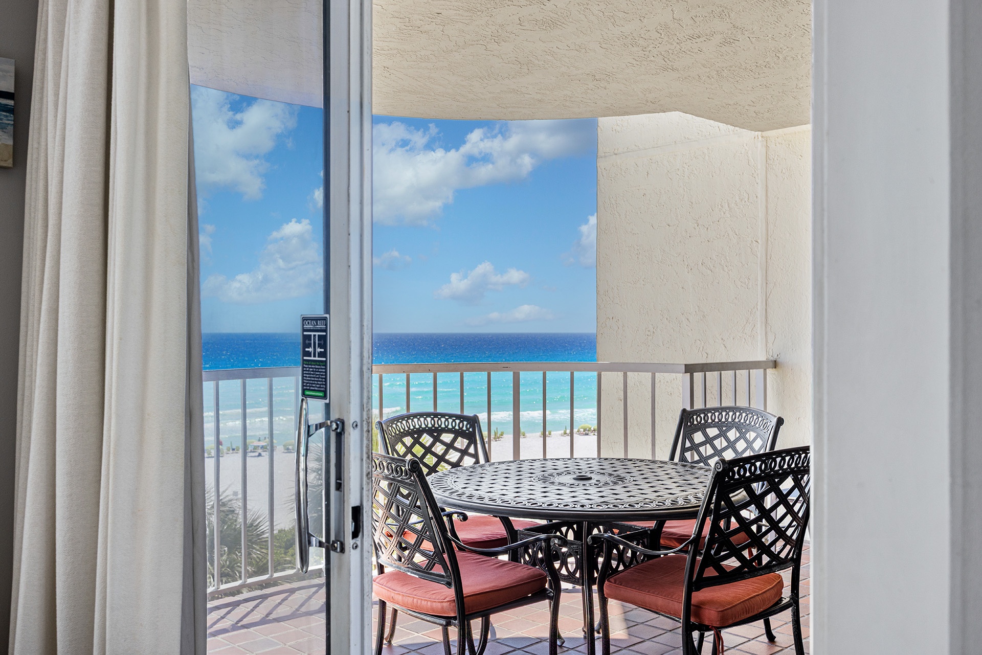 Gulfside 405 Balcony