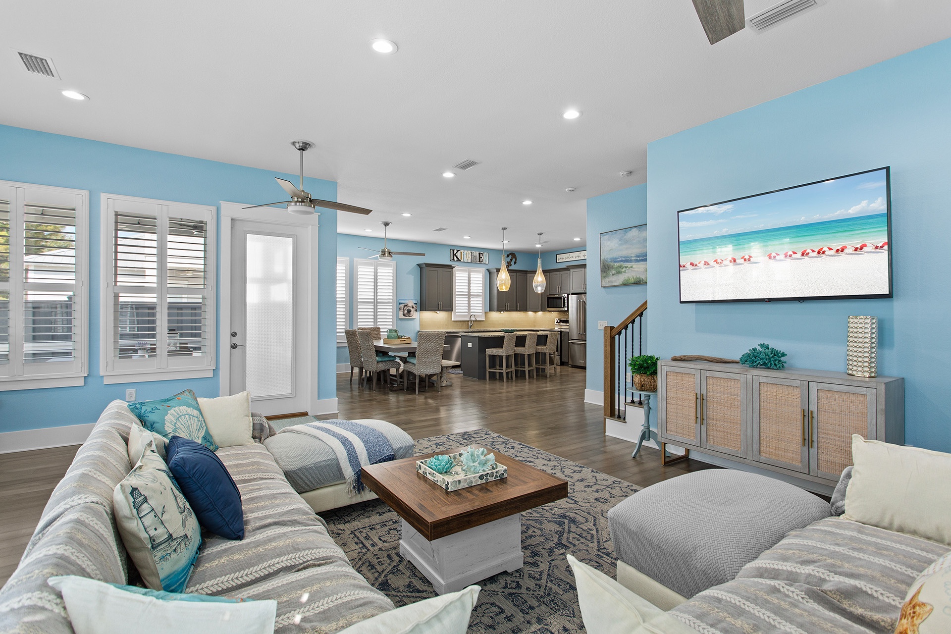 Charlotte's Sea Cottage Living Room