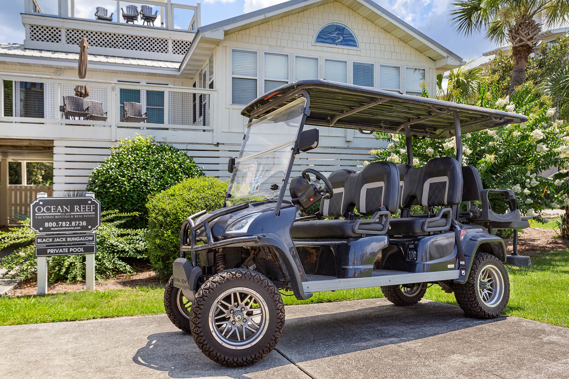 Black Jack Bungalow Golf Cart