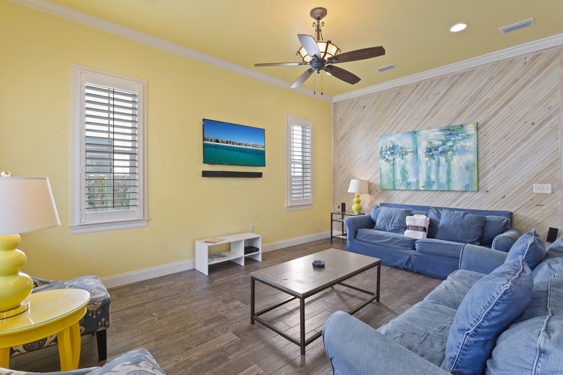 Beach Basket Living Room