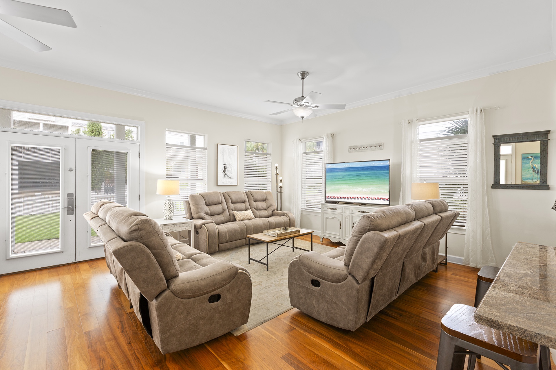 Sandy By The Sea Living Room