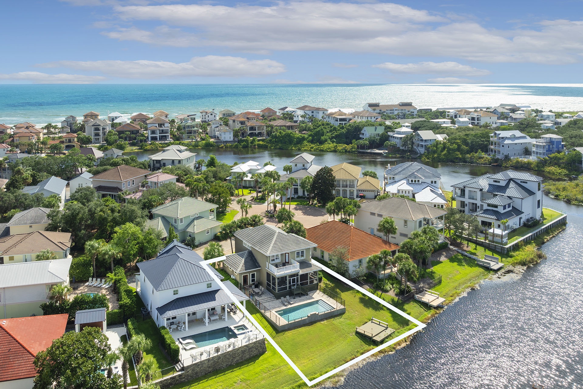 Siesta Del Sol Ariel Shot
