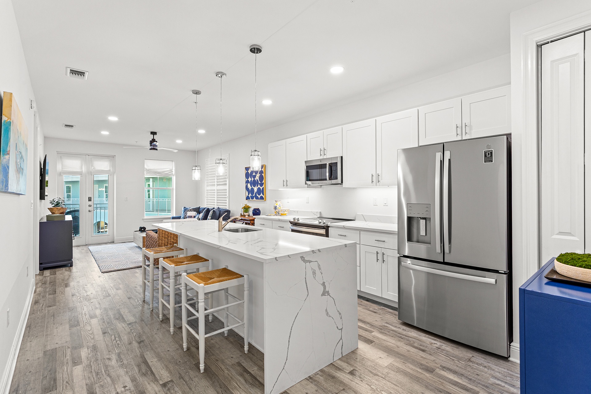 Gulf Place Residences 110 Kitchen