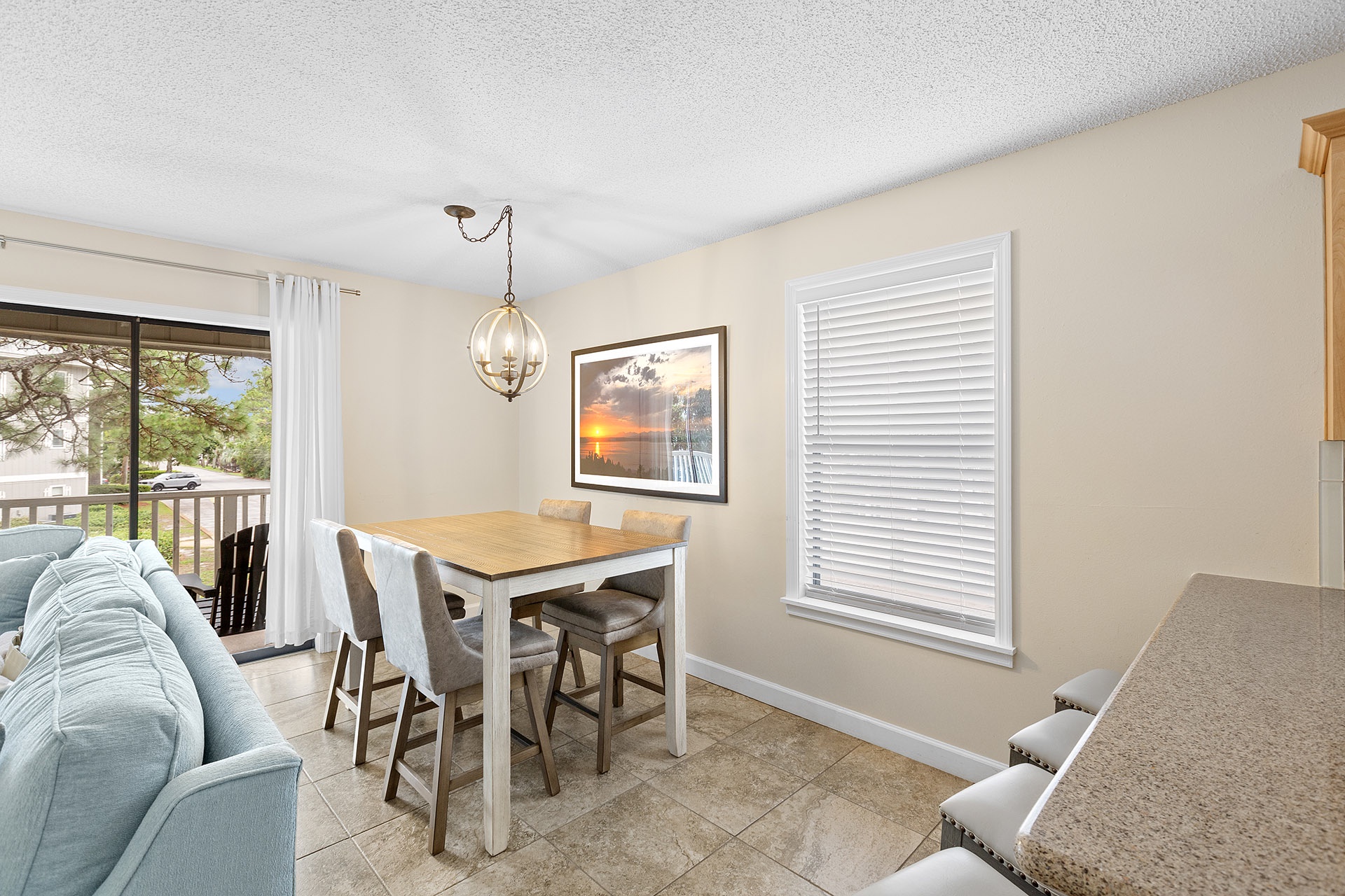 Beachwood Villas 13B Dining Room